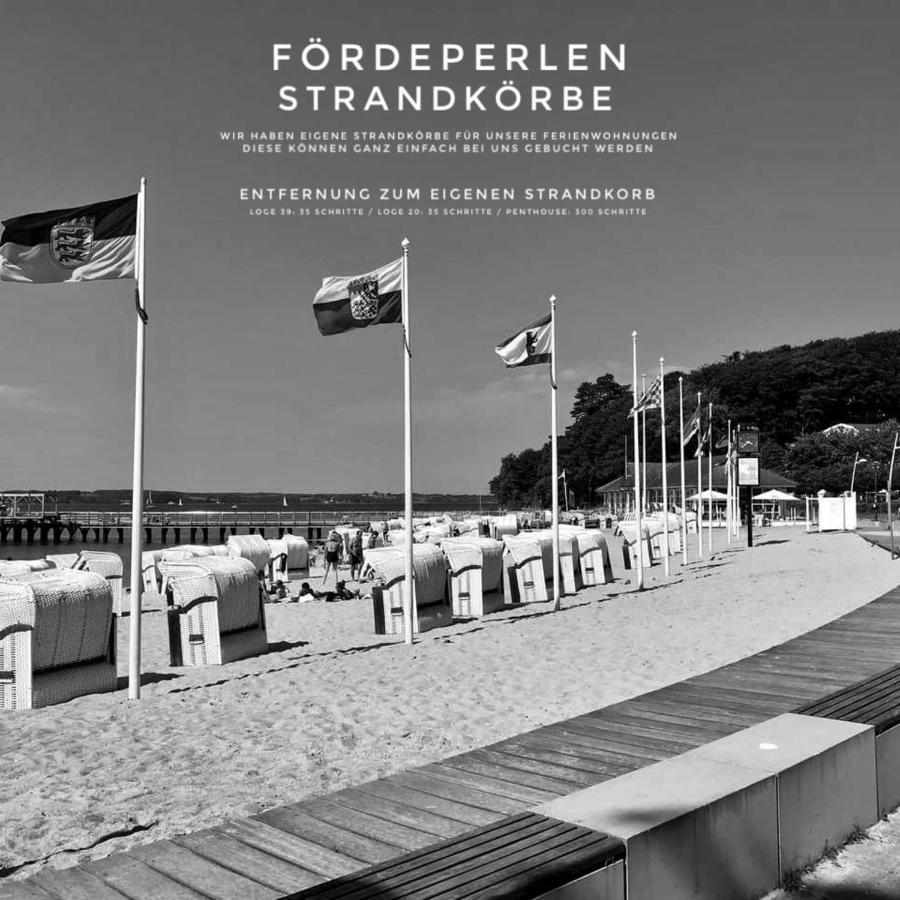 Das Penthouse Am Meer - Logenplatz An Der Foerde - Gluecksburg Exterior photo